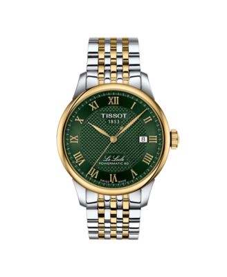 Men's Powermatic Two-Tone Stainless Steel Watch, 39.30mm