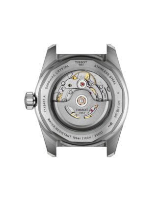 Unisex Mineral Automatic Stainless Steel Watch, 38mm