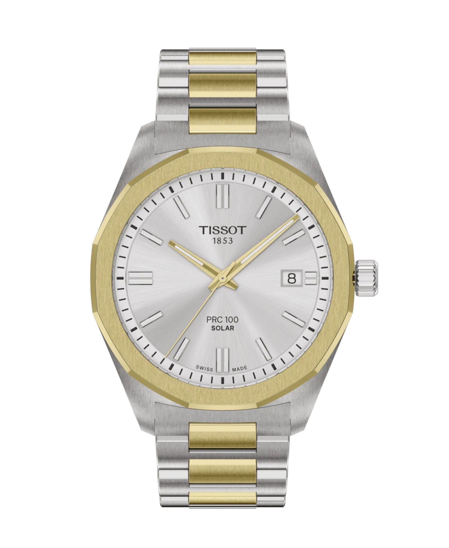 Мужские часы Tissot Yellow Gold PVD Coated Stainless Steel Watch, 39mm — фото 1