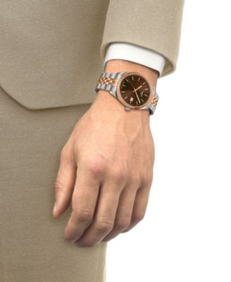 Men's Ballade Two-Tone Stainless Steel Watch, 40mm