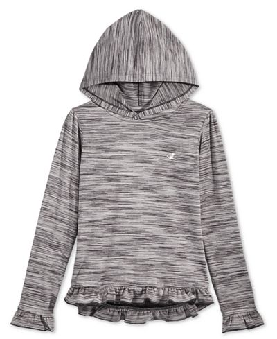 Champion Space-Dye High-Low-Hem Hoodie, Toddler & Little Girls (2T-6X)