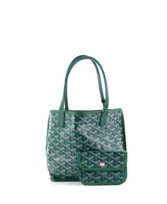 Mini Anjou Reversible Tote Coated Canvas