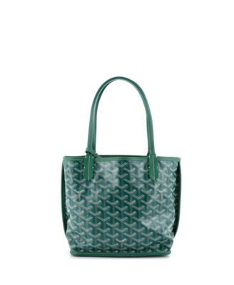 Mini Anjou Reversible Tote Coated Canvas