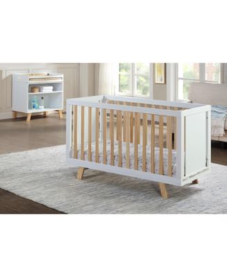 Modern Multi Purpose Changing Table Finish Removable Tray Convertible Bookshelf
