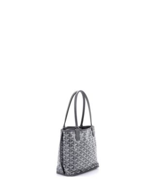 Mini Anjou Reversible Tote Coated Canvas