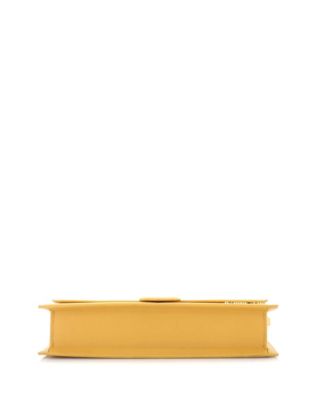 Long Le Bambino Flap Shoulder Bag Leather