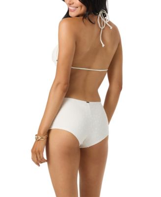 Women's V-Neck Tie-Front Bikini Top