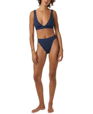 Women's Shorebreak Rib Santa Barbara High-Rise Bikini Bottom