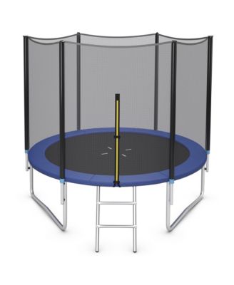 Outdoor Trampoline Bounce Combo W/Safety Closure Net Ladder