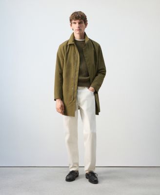 Men's Fine Knit Microstructure Sweater