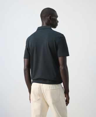 Men's Slim Fit Pique Polo Shirt