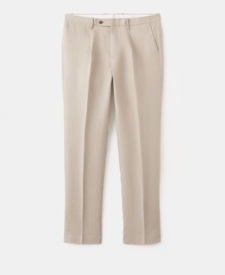 Men's Amalfi Linen Slim-Fit Suit Pants