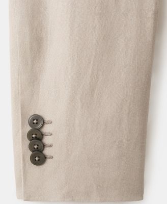 Men's Amalfi Linen Slim-Fit Suit Blazer