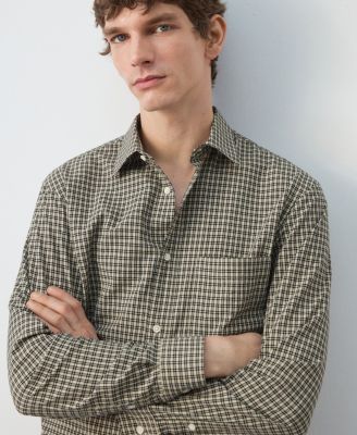 Men's Regular-Fit Check Shirt