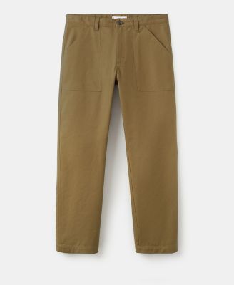 Men's Cotton Patch Pockets Pants