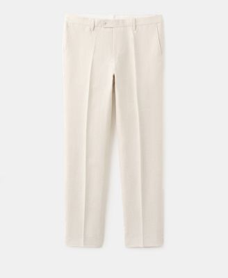 Men's Amalfi Linen Slim-Fit Suit Pants
