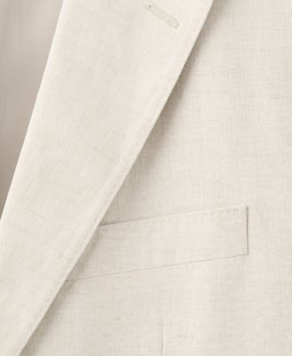 Men's Amalfi Linen Slim-Fit Suit Blazer