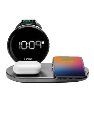 PowerValet Quad+ Wireless Charging Station with Apple Watch and AirPods Charging