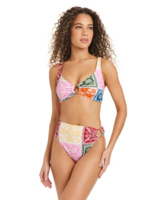Women's Cabana Club Scoop Neck Ring Bikini Top