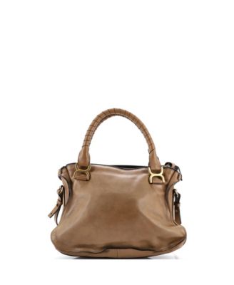 Medium Marcie Satchel Leather