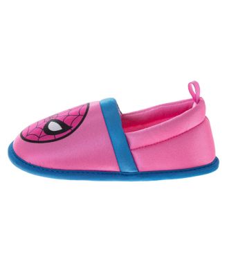 Toddler Spiderman Marvel Kids' Slippers Cozy, Plush, and Fun House Footwear