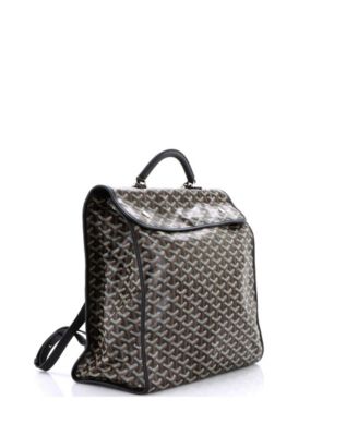 Saint Leger Briefcase Backpack Coated Canvas