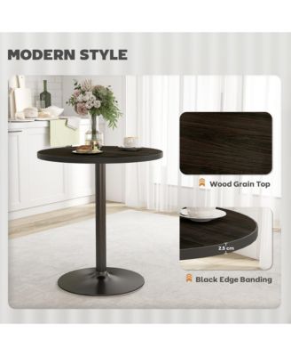 Round Dining Table, Kitchen Table for 2-4 People