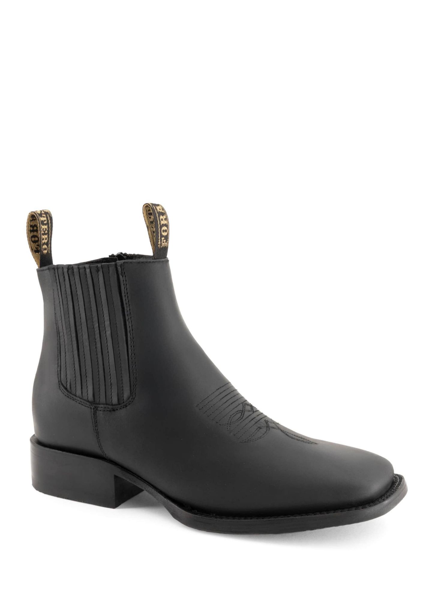 Мужские ботинки Forastero Leather Chelsea Booties, цвет: Чёрный — фото 1