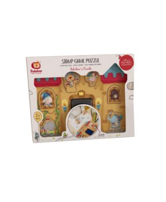 Lion Castle Stamp Game Puzzle