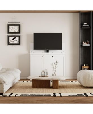 50" Automatic Lifting TV Stand with Remote Control and Safety Limiter