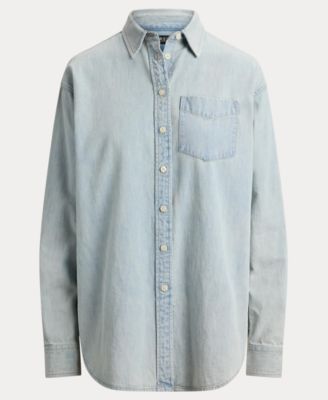 Women's Relaxed-Fit Long-Sleeve Shirt