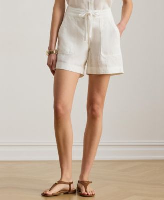 Women's Wide-Leg Drawcord Shorts