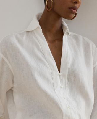 Women's Blouson-Sleeve Shirt