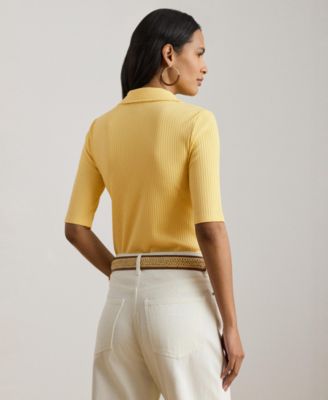 Women's Johnny Collar Polo T-Shirt