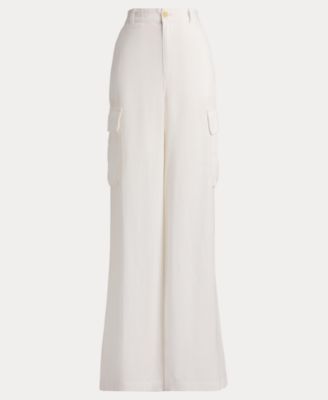 Women's High-Rise Wide-Leg Cargo Pants