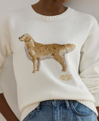 Women's Cotton Dog  Sweater