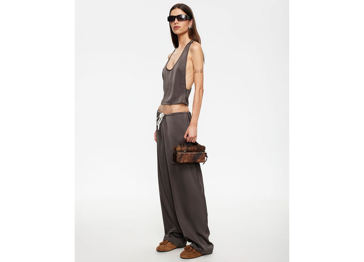 Women's Solid Drawstring Pants