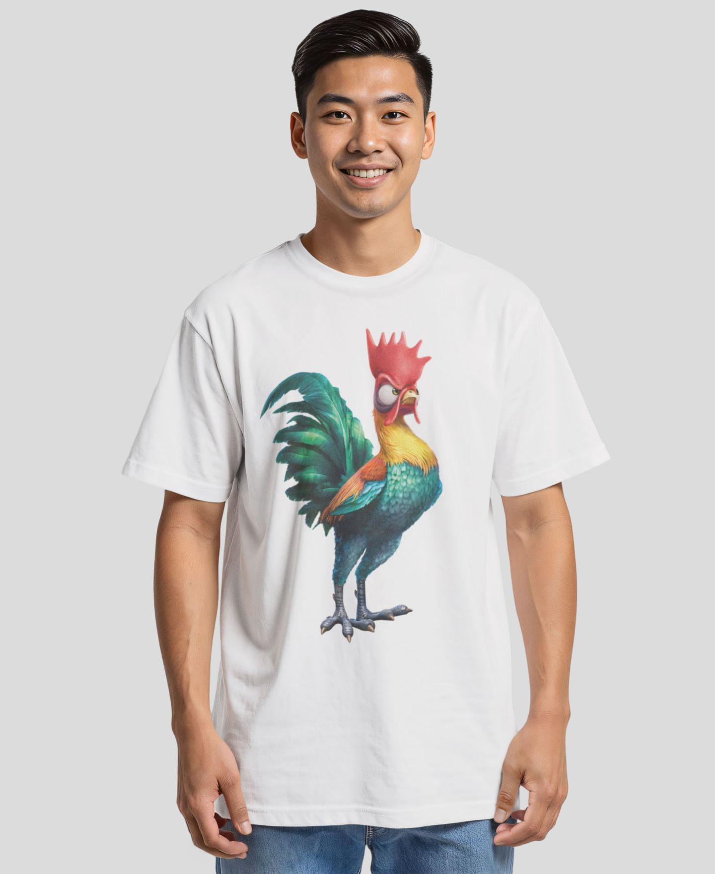 Мужская футболка Fifth Sun Moana Pocket Hei Hei Short-Sleeve, цвет: Белый — фото 1