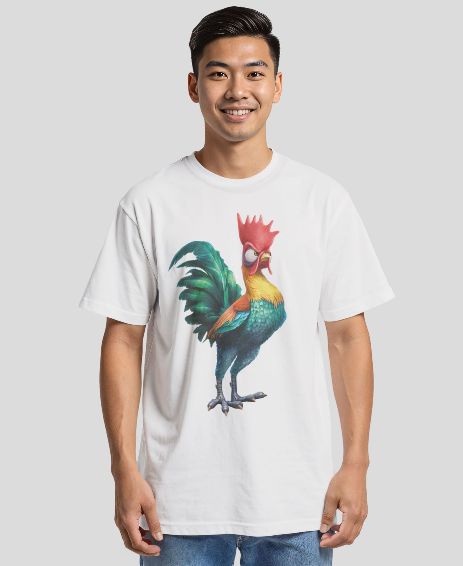 Men's Moana Men's Pocket Hei Hei Short-Sleeve T-Shirt