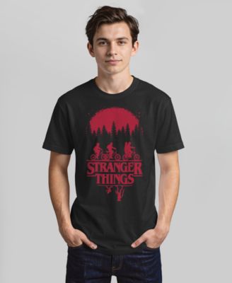 Men's Stranger Things Simple Poster Short Sleeve T-shirt