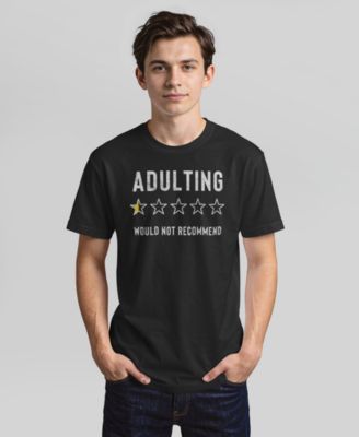 Men's Adulting Ratings Short Sleeve T-Shirt