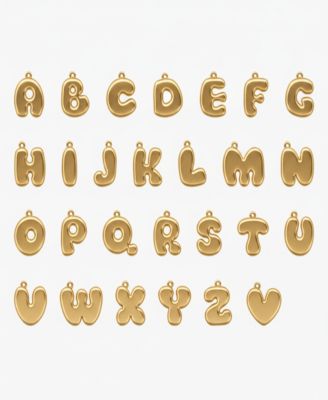 Bubble Up Initial Necklace