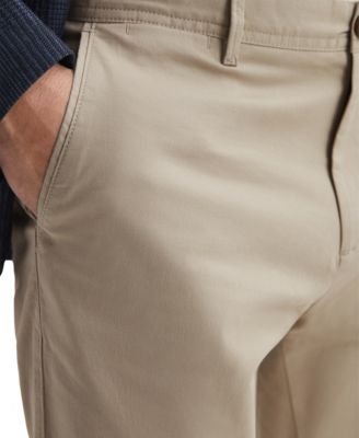 Men's Washed-Cotton Slim-Fit Chinos Pants