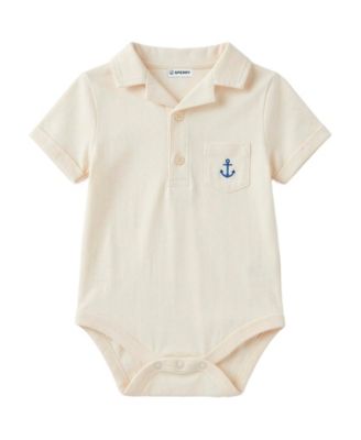Baby Boys' Short-Sleeve Bodysuit and Pull-On Shorts, 2-Piece Set