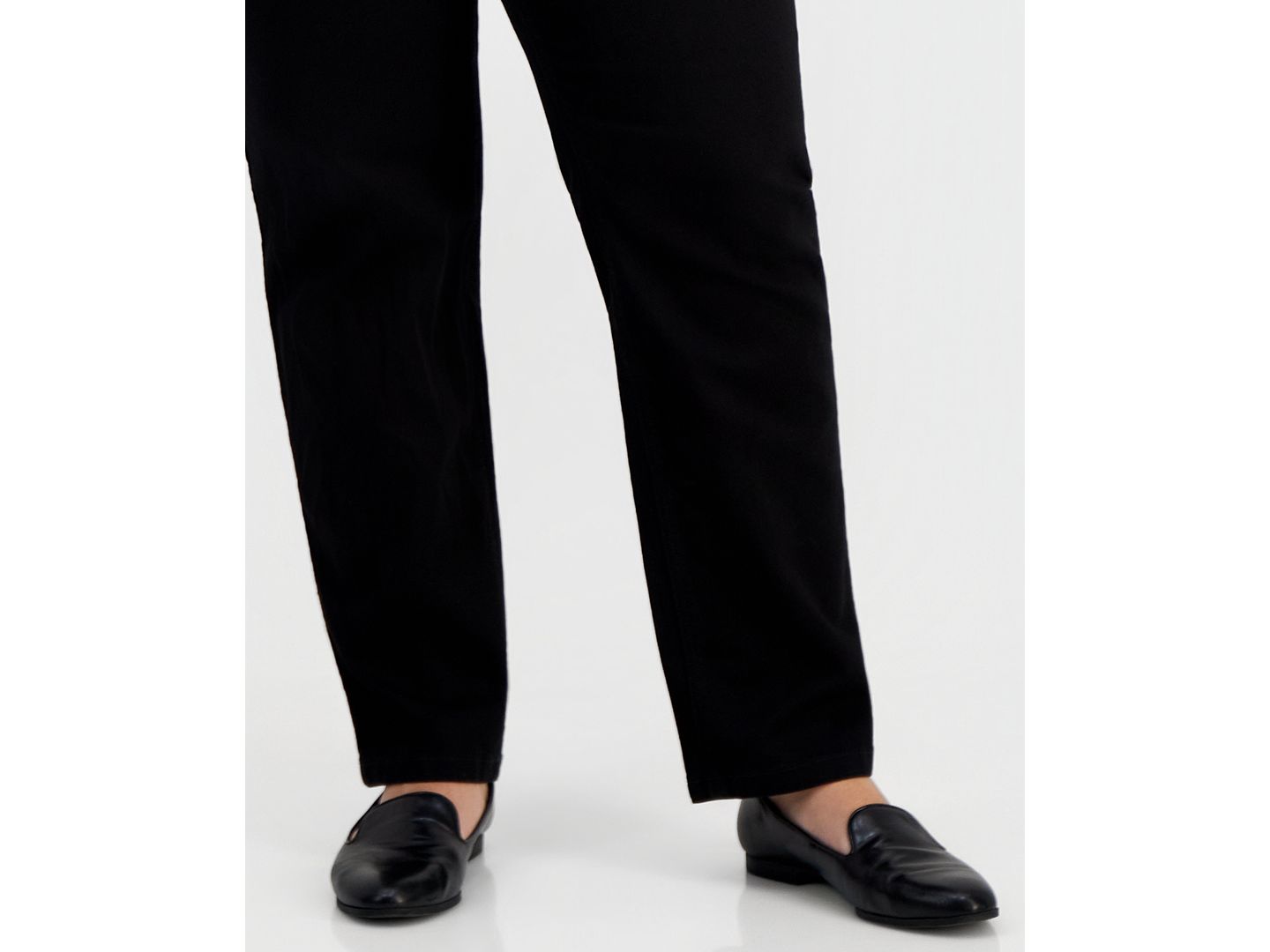 Женские джинсы Jones New York Plus Size Lexington Straight-Leg, цвет: Оникс варёный — фото 6
