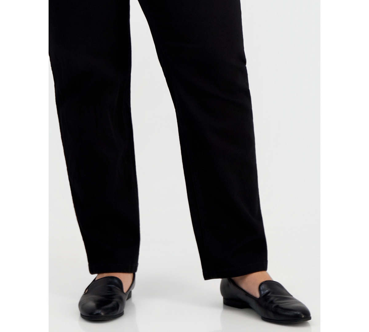 Jones New York Plus Lexington Straight-Leg Jeans