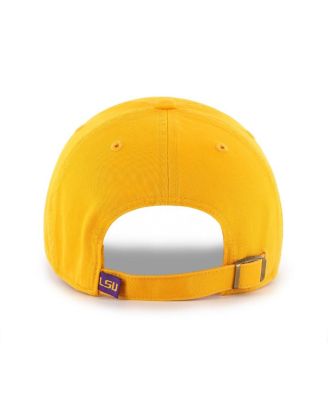 Men's Gold LSU Tigers Clean Up Adjustable Hat