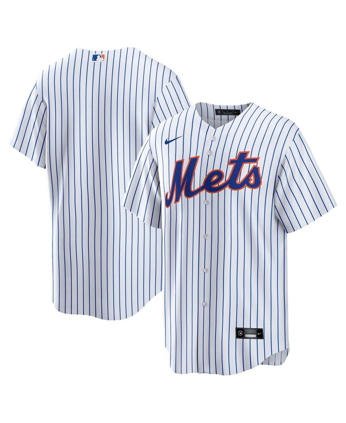 Nike Men's White New York Mets Home Big Tall Replica Jersey