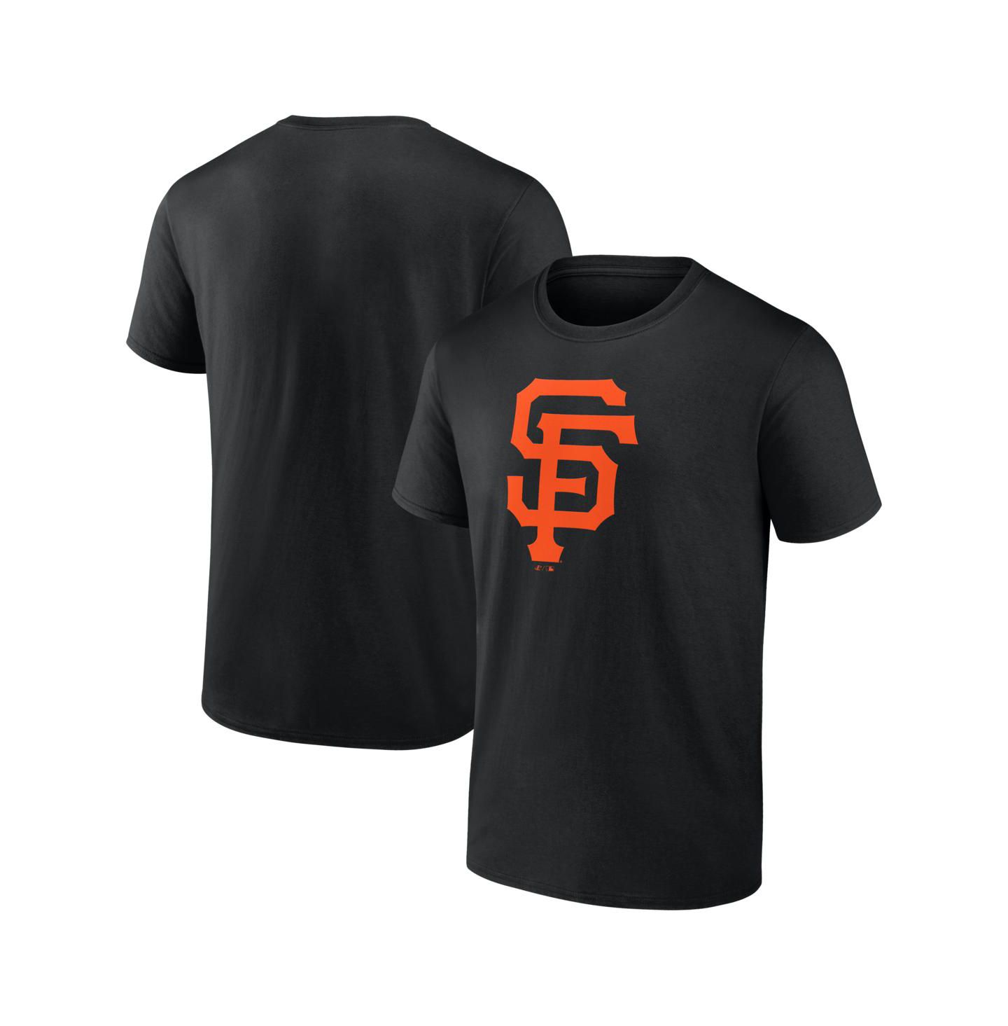 Мужская футболка Logo Athletic Black San Francisco Giants Logo — фото 1
