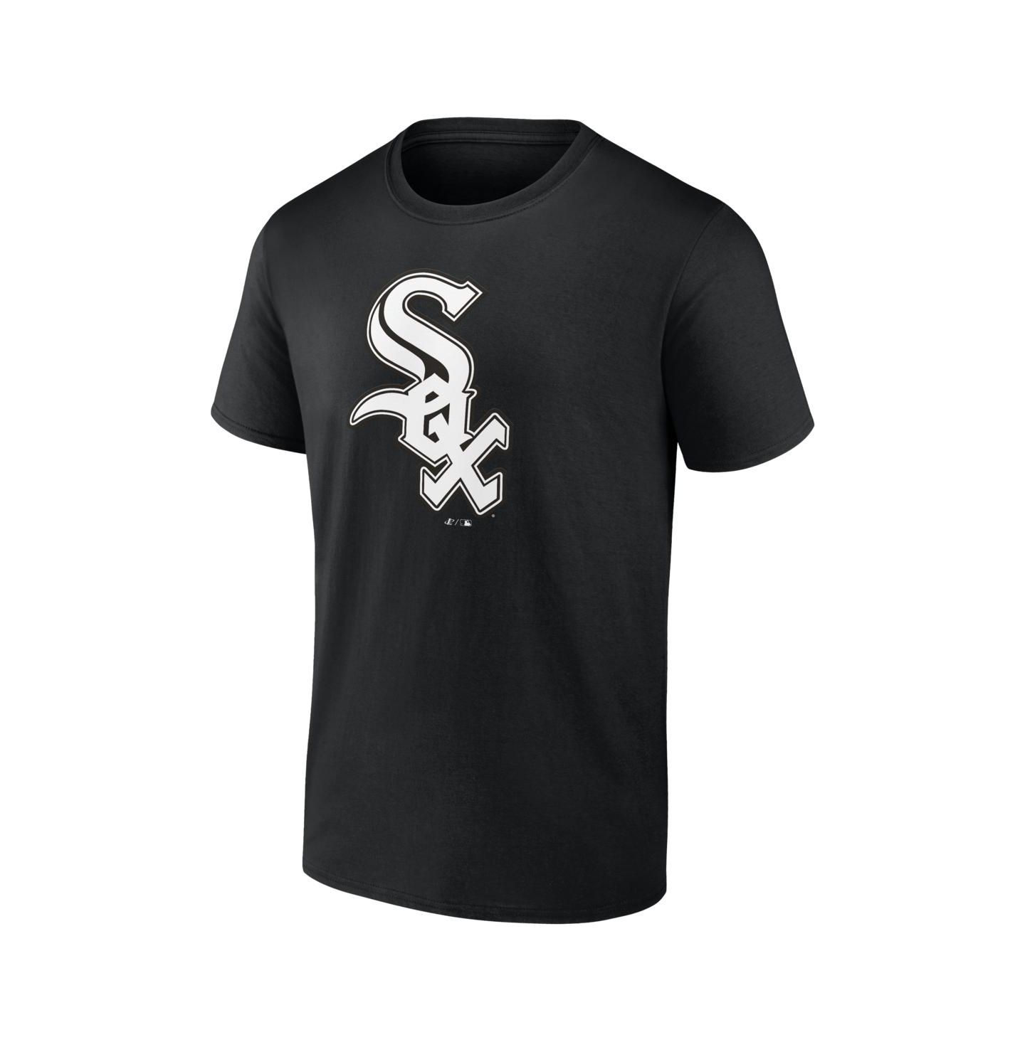Мужская футболка Logo Athletic Black Chicago White Sox Logo — фото 2